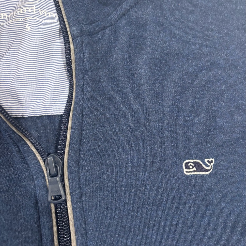 Vineyard Vines Saltwater Quarter-Zip Pullover - Picture 3 of 4